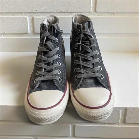 Converse Shoes - Converse Chuck Taylor All Star Lux Hidden Wedge Hi Top Gray Shoes
